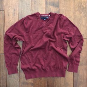 Tommy Hilfiger V Neck Sweater.